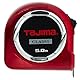 Tajima TAJ-21110 Robustes Bandmaß, Class 1, Rot, 5 m x 25 mm