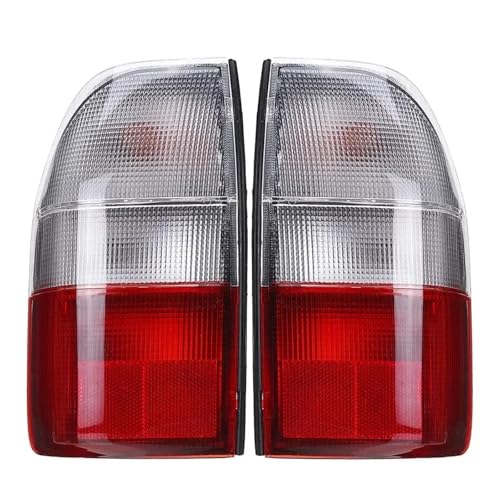 Feu arrière Mitsubishi L200 MK3 transparent rouge pour une visibilité accrue