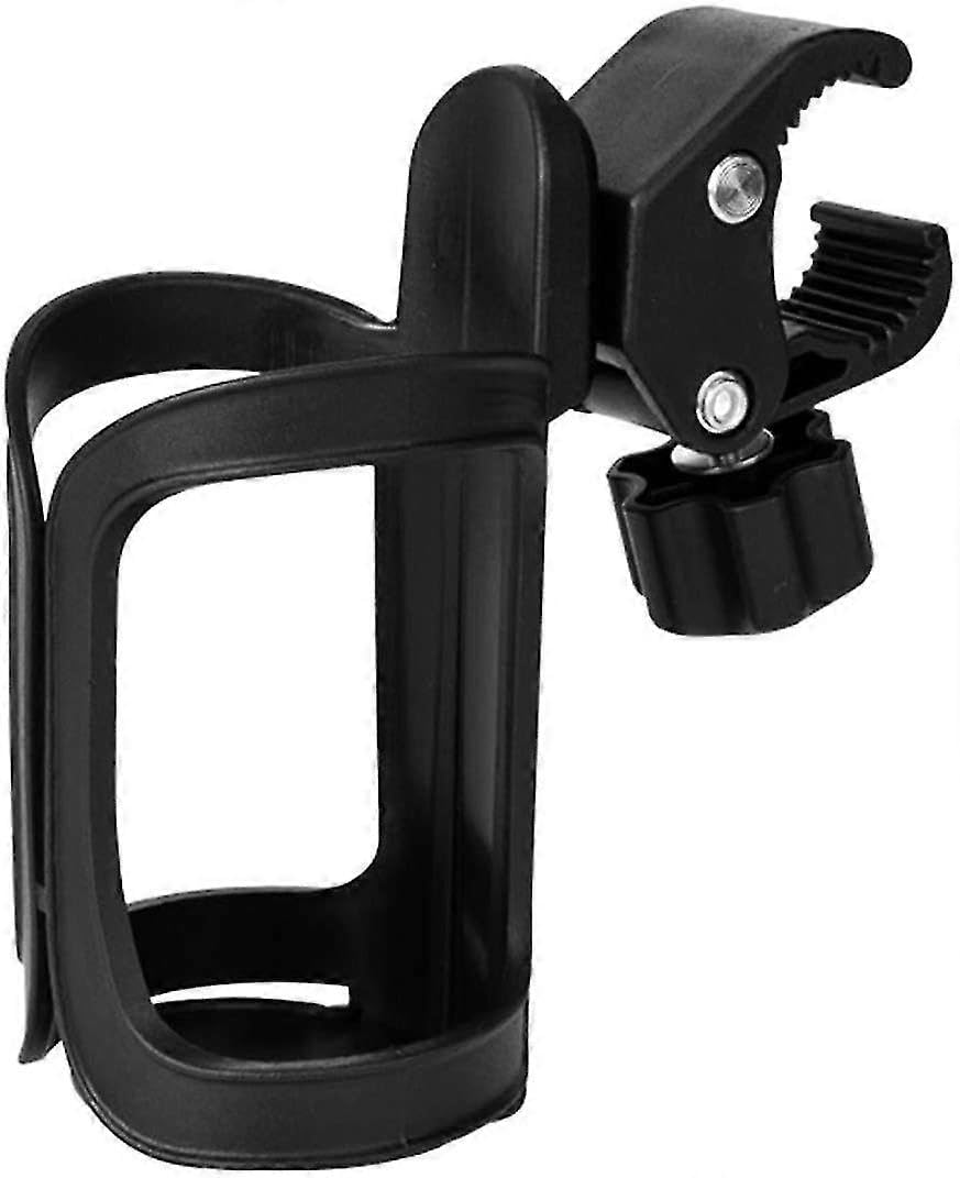 JOYHAPPST Bike Bottle Holder, Black Bicycle Cup Holder 360 Degrees Rotation Cycling Water Bottle Cages; Fit Bicycles