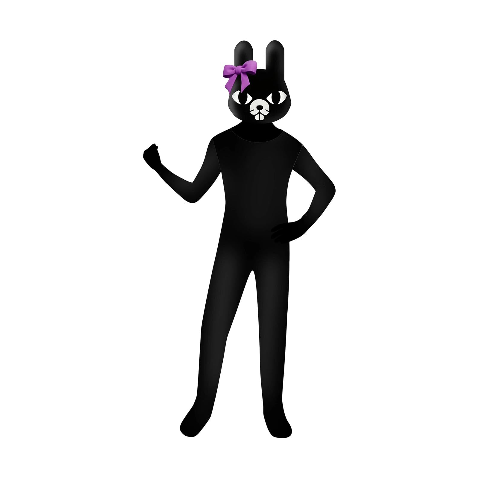 Animal Hospital Costume Halloween Party Outfits Full Body with Mask