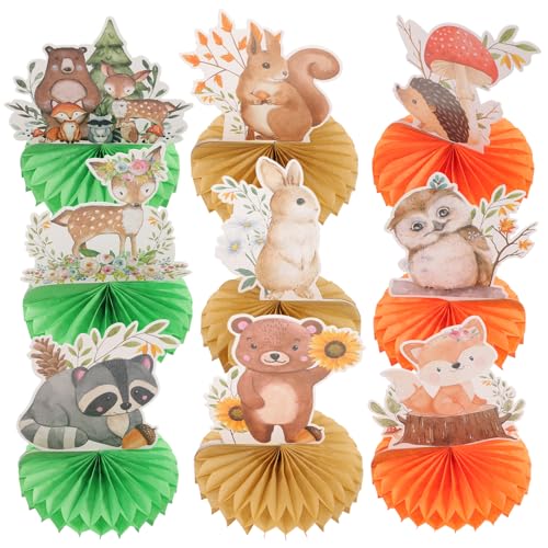 9 Piezas Adornos De Panal Eucalipto Calcomanías Botín Juguete Vides Glicina Favores Decoraciones Pegatinas Centros De Mesa Para Shower Cartulina Blanca De 350g Toyvian