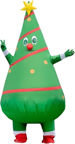 Miniatura 2 de BERVYOSW Disfraz inflable de Navidad para adultos, divertidos disfraces de Halloween para hombres y mujeres, fiestas de vacaciones, cosplay