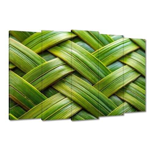 Peinture imprimée sur toile vert de 150x95cm H10456M_PC5AP