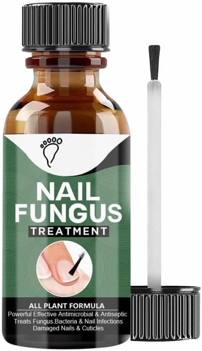 FEJYTOR Nail Fungus Treatment for Toenails Extra Strong Anti-Fungus Repair Oil for Weak Thick Discolored and Damaged Nails Effective Solution for Ingrown Toenails (30ml)