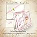 Baby Girl Blessing Picture Frame – Numbers 6:24 Scripture Keepsake Gift from Grandparents or Godparents – Holds 3.5x5 Photo