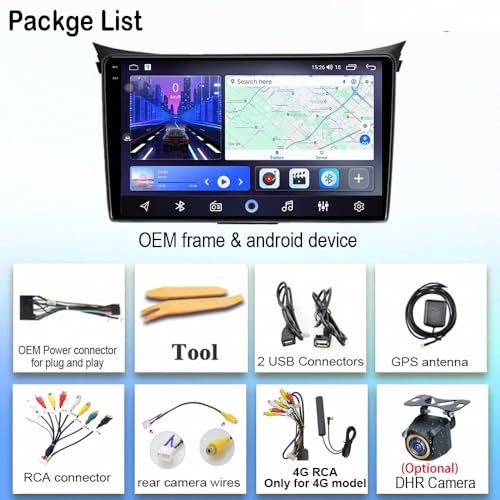Radio de coche 2 DIN para Hyundai I30 ideal para viajes largos en familia 7
