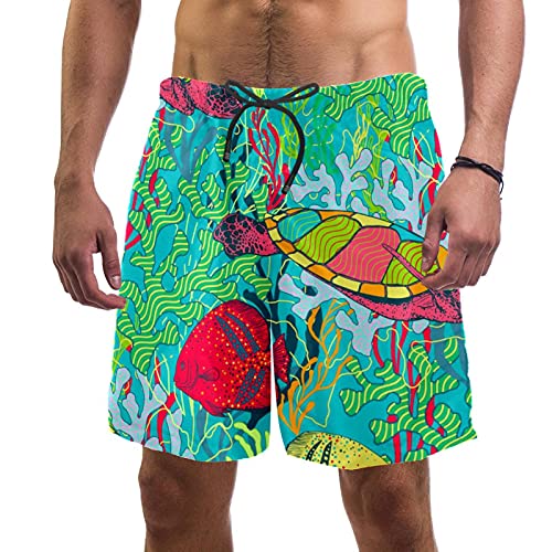 Short de bain homme doublure maille anti frottement XL