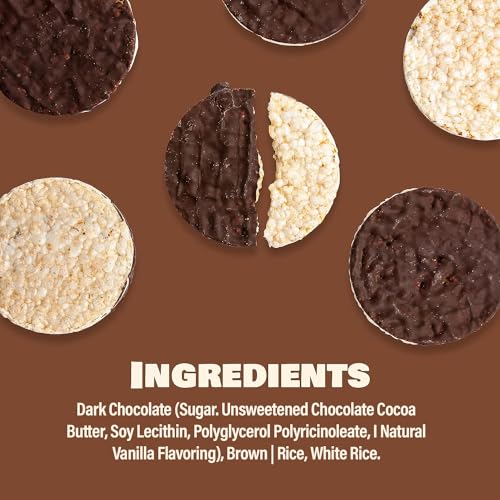 Lieber'S Liebers Dark Chocolate Rice Cakes, Kosher Certified Dairy Free thumb #5