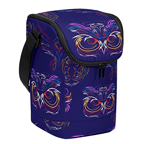 Bolsa de almuerzo ligera Pinstripes portátil y compacta para evitar cargas pesadas 2
