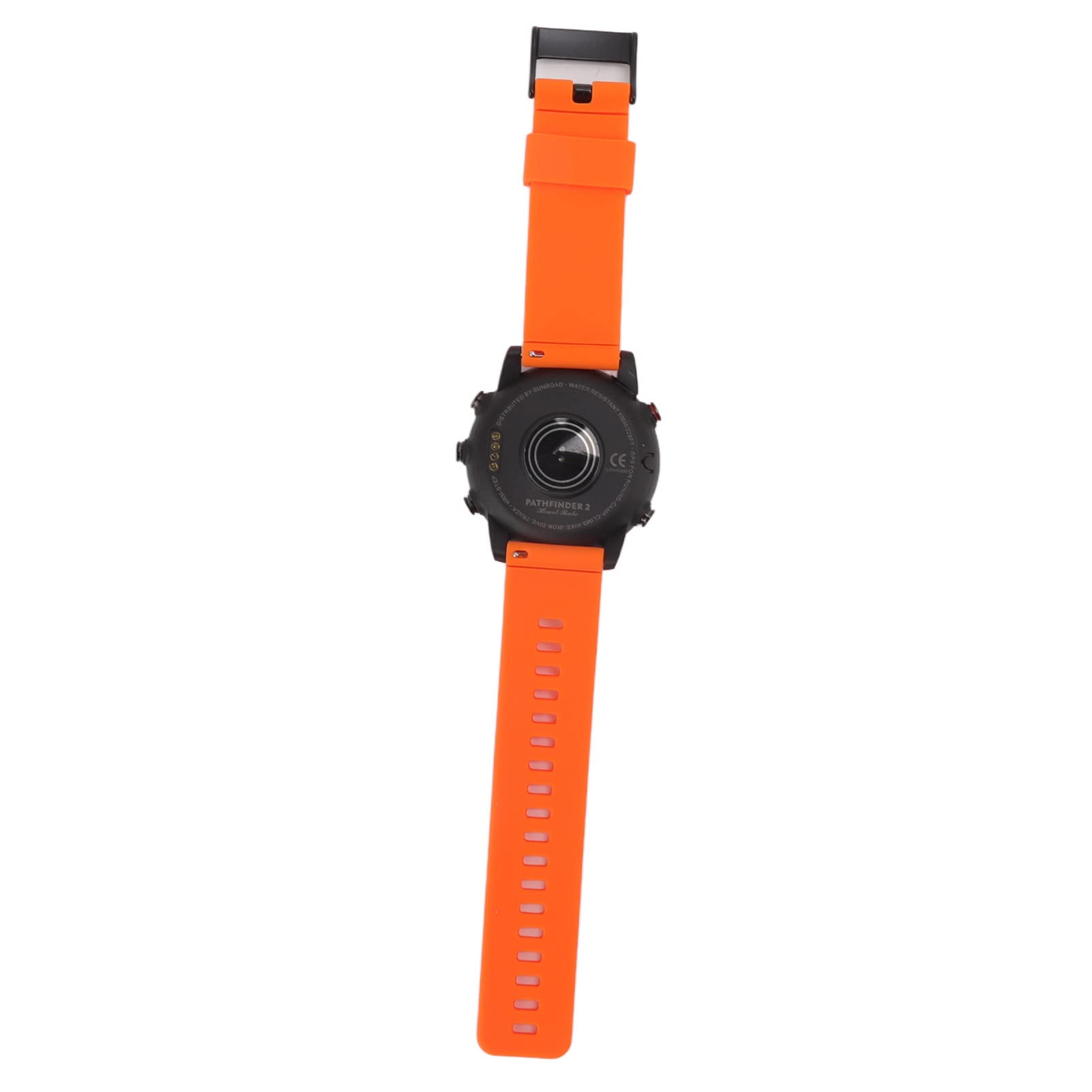LEYT Reloj de Ordenador de Buceo, Pantalla Clara, Ubicación de Brújula Digital, Reloj Inteligente Resistente Al Agua, Seguimiento de Nuestra Ruta para Montañismo (Naranja)