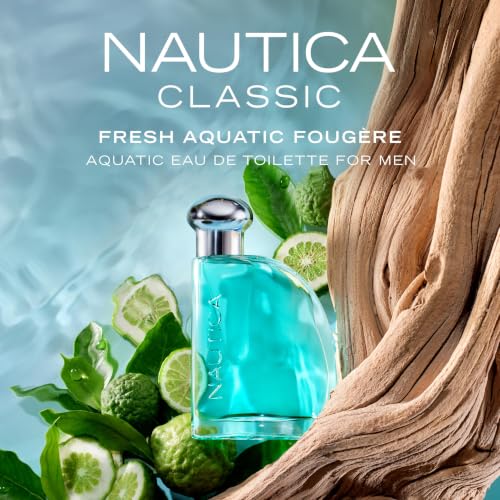 Image of Nautica Classic Man Eau de Toilette | Fougere Aqueous Fruity Fragrance |100ml