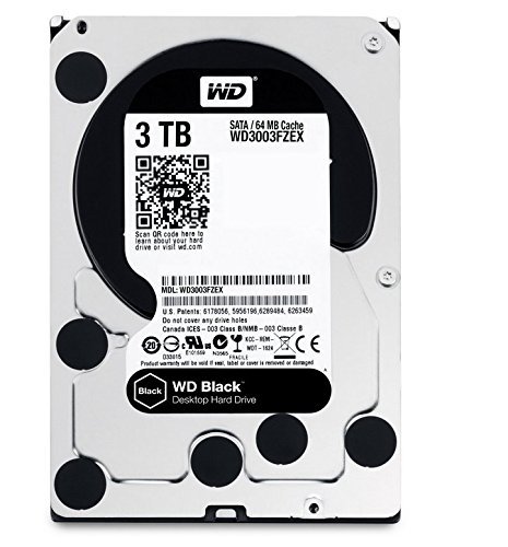 WD HDD 内蔵ハードディスク 3.5インチ 3TB WD Black WD3003FZEX SATA3.0 7200rpm 64MB 5年保証