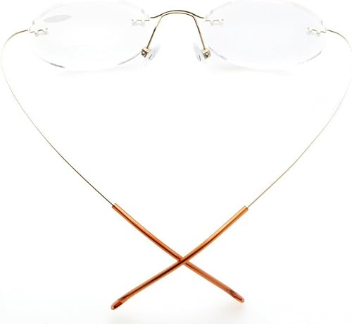Miniatura 5 de Gafas de lectura sin marco Eyekepper, en titanio, para lectores hombres y mujeres, 1