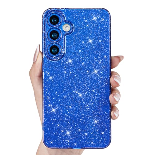 Coque Galaxy S24 FE anti-choc protégeant l'appareil photo bleu