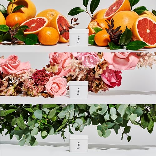 Fussy - Natural Refillable Deodorant for Men and Women - Lilac Case & Variety Refill Pack - Wide Eyed Citrus, Night Tales Flora & Wavy Days Mint - Aluminium Free - Vegan & Cruelty Free - Image 3