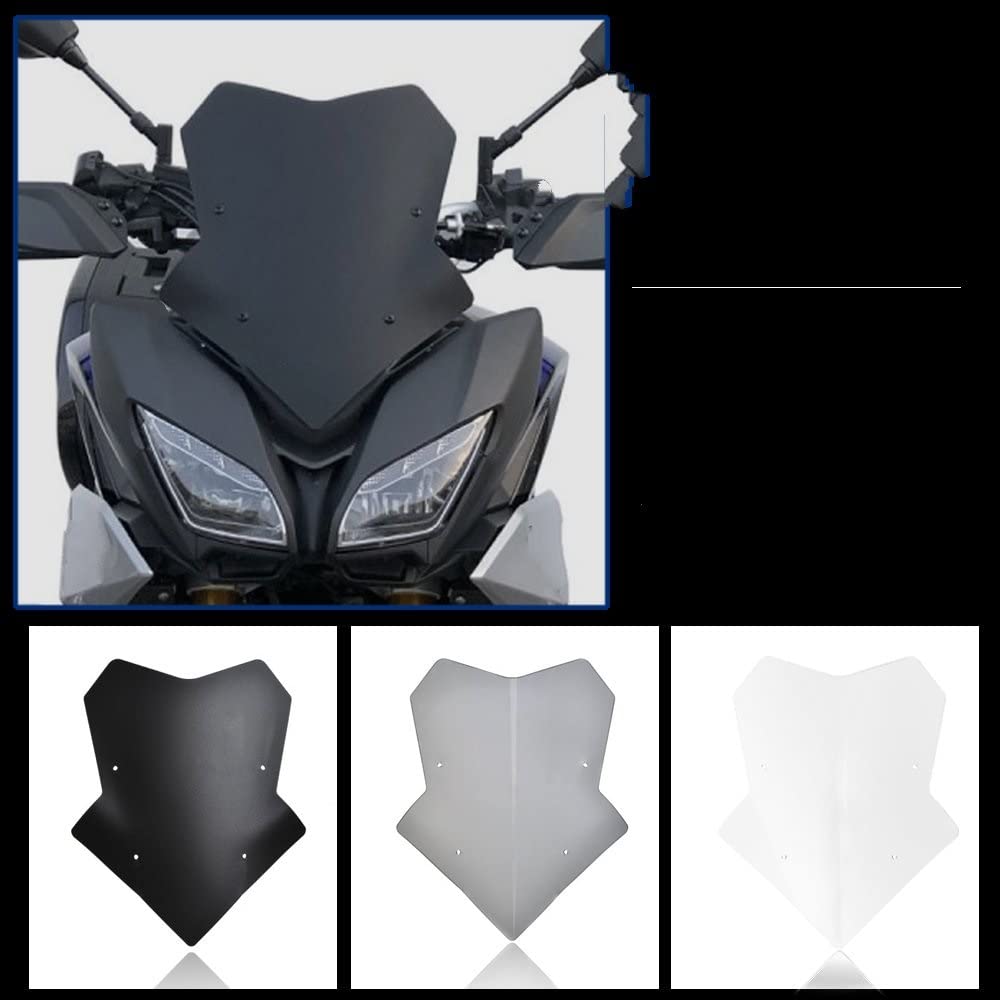 Pare-brise Déflecteur Fumé Pour MT-09 Tracer 900 GT 2018-2022 - Protection Pare-vent - 9