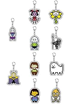 アンダーテール キャラクターキーホルダー 11個セットコンサート アンダーテール キャラクターキーホルダー 11個セットコンサート