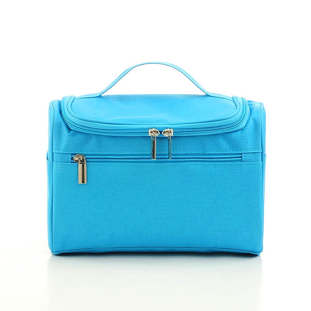 Uenmay (Blue) Portable Toiletry Bag Storage Bag Cosmetic Bag Travel Goods Waterproof Storage Bag
