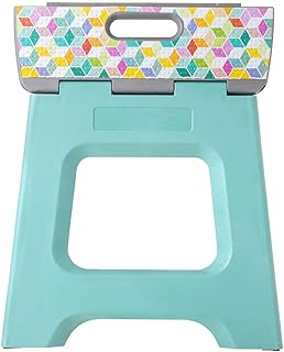 lidun Marchepied pliable compact 32 cm avec poignée (Freddie On Top Turquoise)
