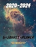 5-Jahres-Planer 2020-2024 '60 Monate': Jahresplaner Monatskalender (German Edition)