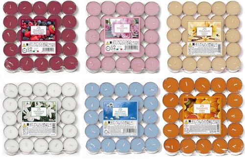 Price's Petali Brand 150 Tea Lights Candles...