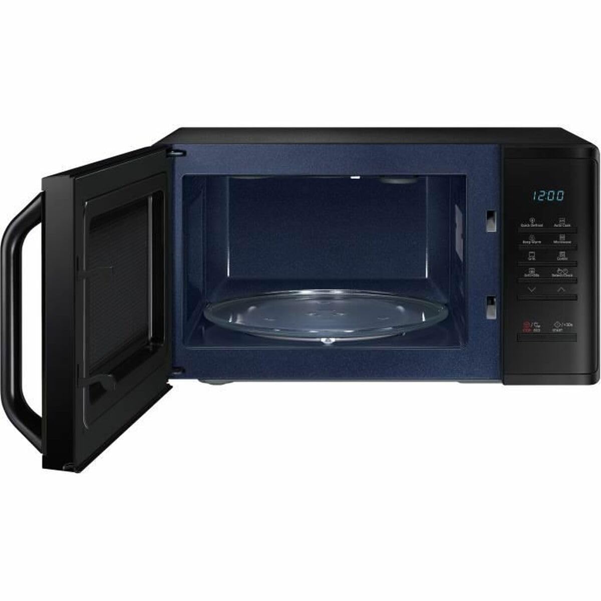 Samsung MG23K3513AK Micro-ondes - 23 L - Gril - Electronique - 800 W - 28,8 cm - Cavité de cire mica Enamelo - Noir
