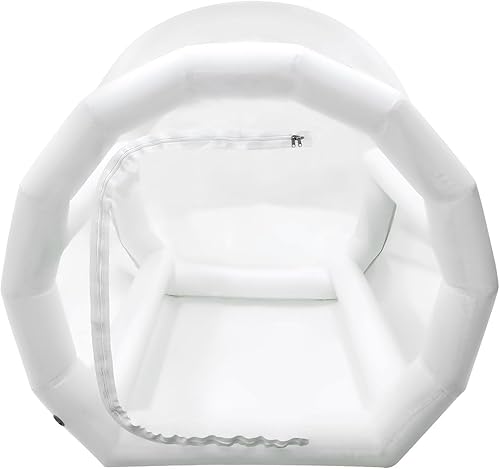 Miniatura 5 de Tienda de campaña inflable de burbujas transparente tienda de campaña de burbujas tienda de campaña de 10 pies con soplador de aire para bricolaje