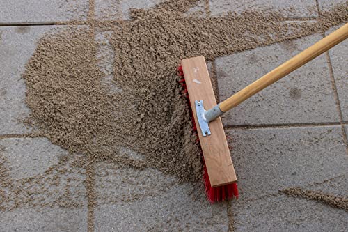 AG-heute Min2C Fugensand 25kg 0.1-0.3mm Quarzsand Premium Fugenfüller extrem fein zum Einkehren in Pflaster Natur, beige