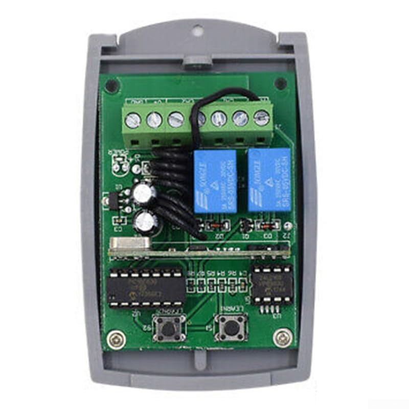 Receptor teledirigido grande del interruptor del almacenamiento 2Channel para el motor, 433 92Mhz
