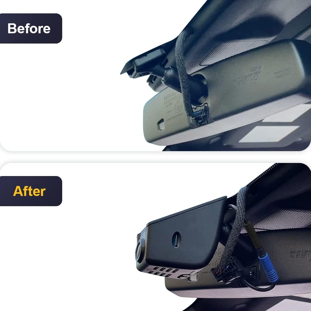 الاقتصادي - كاميرا تابلوه امامية 4K + خلفية 1080P مناسبة لسيارة فورد F150 2021 2022 2023 2024 2025 رابتور تريمور، مظهر او اي ام مدمج، واي فاي فيديو HD مزدوج، تسجيل متواصل، مستشعر تسارع، سهلة الاستخدام، بطاقة - 4K 2026 - view 4