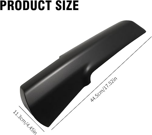 Miniatura 3 de VIKKSAER 68263392AA Tapa para espejo de remolque del lado derecho del pasajero, repuesto para Dodge RAM 2014-2019, 1500 2500 3500