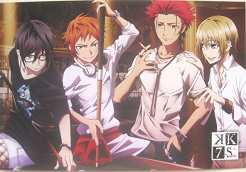 Amazon K Seven Stories 特典 ポストカード アニメ K 周防尊 十束多々良 八田美咲 伏見猿比古 アニメ 萌えグッズ 通販