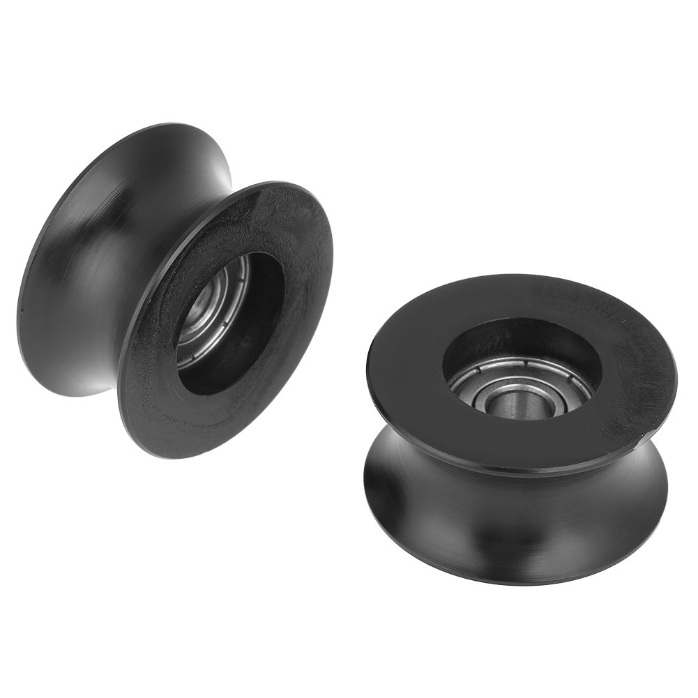 0840UU Lot de 4 roues de guidage en U 8 × 40 × 20,7 mm