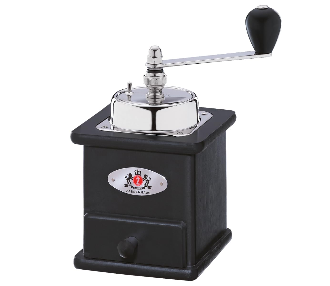 Zassenhaus Black Beech Brasilia Black Coffee Mill/Grinder,
