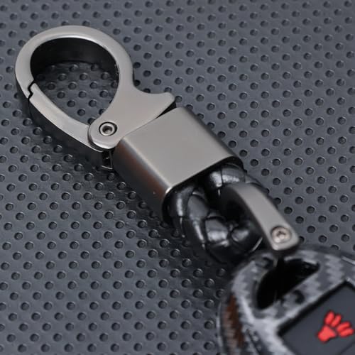 for Nissan Key Fob Cover with Key Chian 4 Button for Nissan 370Z Altima Maxima Murano Pathfinder Rogue Sentra Versa Titan GT-R Leaf Case Fob Shell Cover for Nissan Black