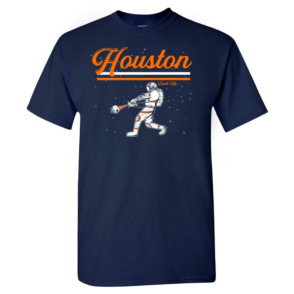 Houston Space Baseball Astronaut Crush City Shirt