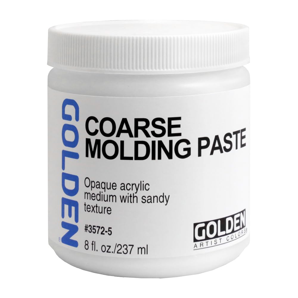 Golden Artist Colors - Coarse Molding Paste - 8 oz Jar