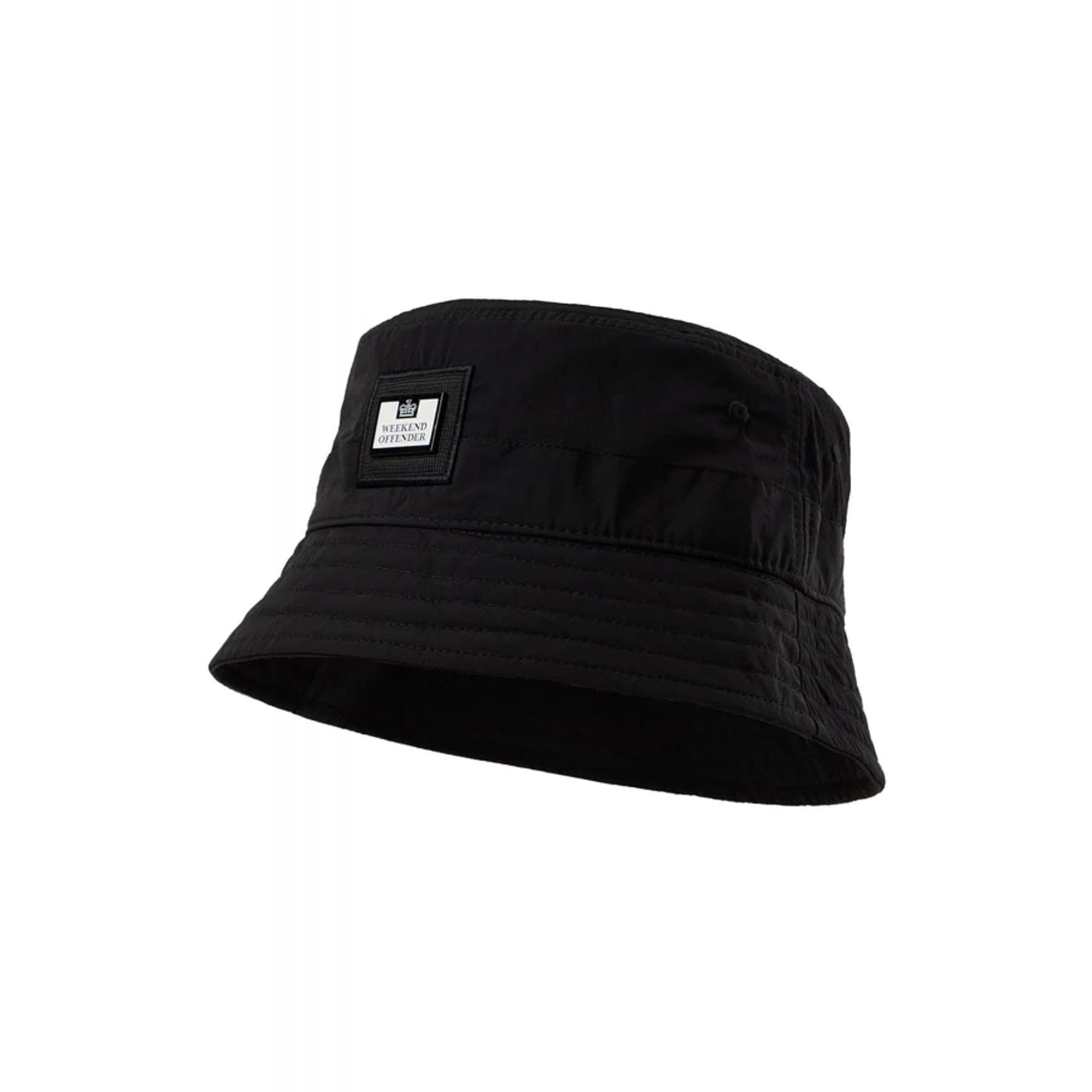 Weekend Offender 2201 Cappello da pescatore in nylon con distintivo in metallo goffrato lungo spiaggia