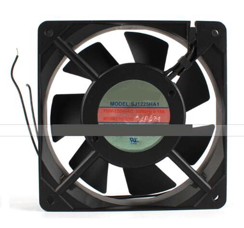 Ventilateur 120 mm SJ1225HA1 résout la surchauffe des baies informatiques 110V 120V AC