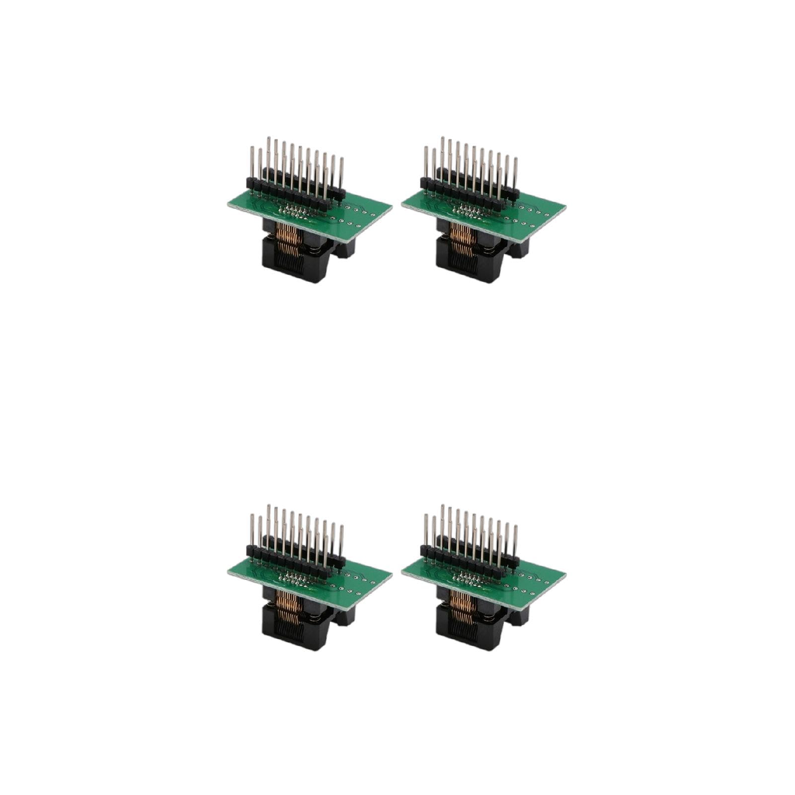 Socket programador SSOP20 a DIP20 de alta durabilidad con paso calibrado de 0.65 mm 8