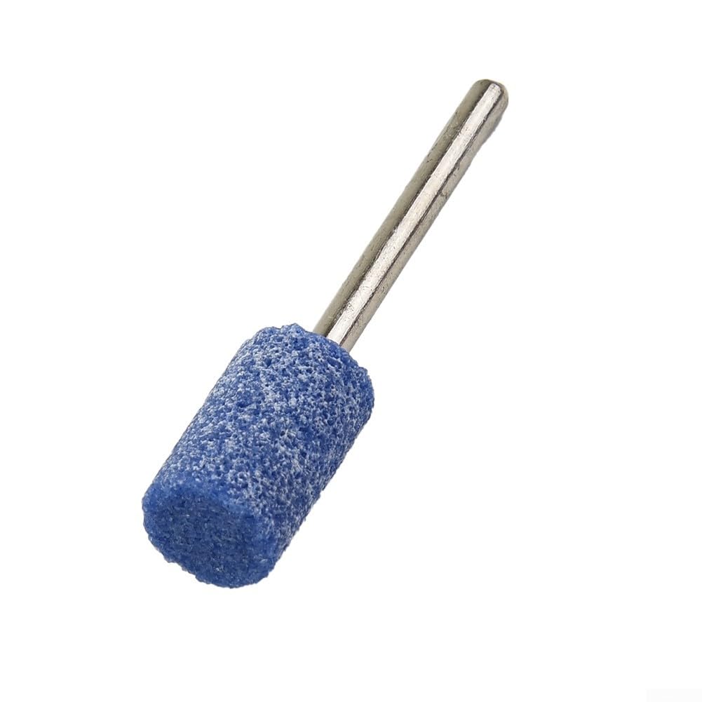 Eawfgtuw Set di punte per smerigliatura in ceramica, 10 pezzi, kit di punte rotanti per metallo, legno, lucidatura di giada, compatibile con fusti con gambo da 1/8 di pollice