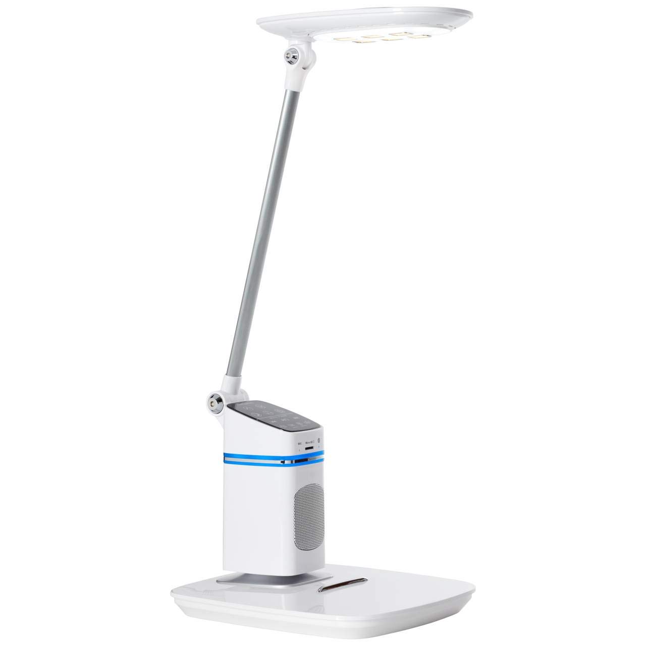 Brilliant Rubia Lámpara de Mesa, 10 W, Blanco