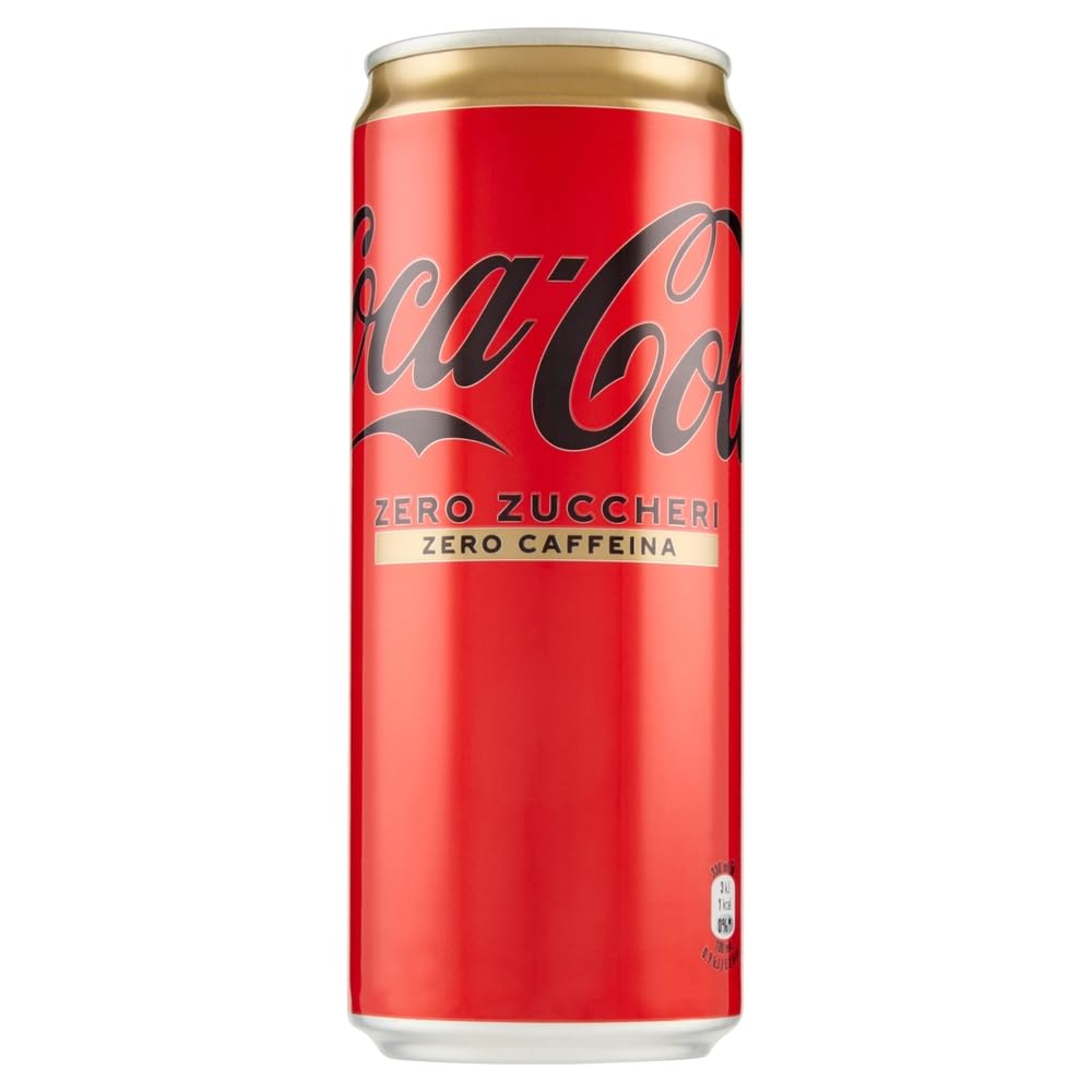 Italian Gourmet Cola Zero Zucker Zero Koffein 48x330ml Erfrischungsgetränk | Zuckerfrei und koffeinfrei für Alltag und Party, Nettomenge 15,84L