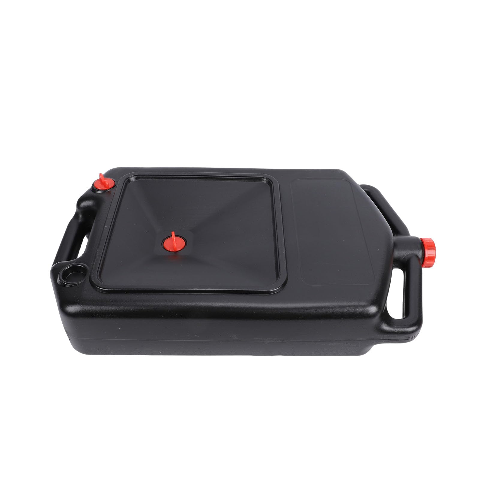 Contenedor de drenaje de aceite Capacidad de 12 litros Diseño multifuncional de perfil bajo Bandeja de drenaje de aceite automotriz con asa para vehículos todo terreno, camiones,