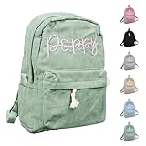 Personnalisation Abondante : Six couleurs de base et de nombreuses nuances d'embroidery pour les sacs à dos en velours côtelé personnalisés, idéaux pour s'en servir soi - même ou pour offrir en cadeau.