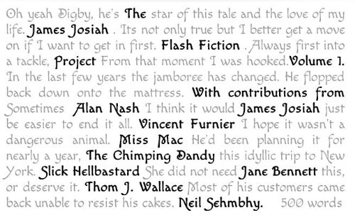 The James Josiah Flash Project Volume 1. eBook : Dandy, Chimping, James ...