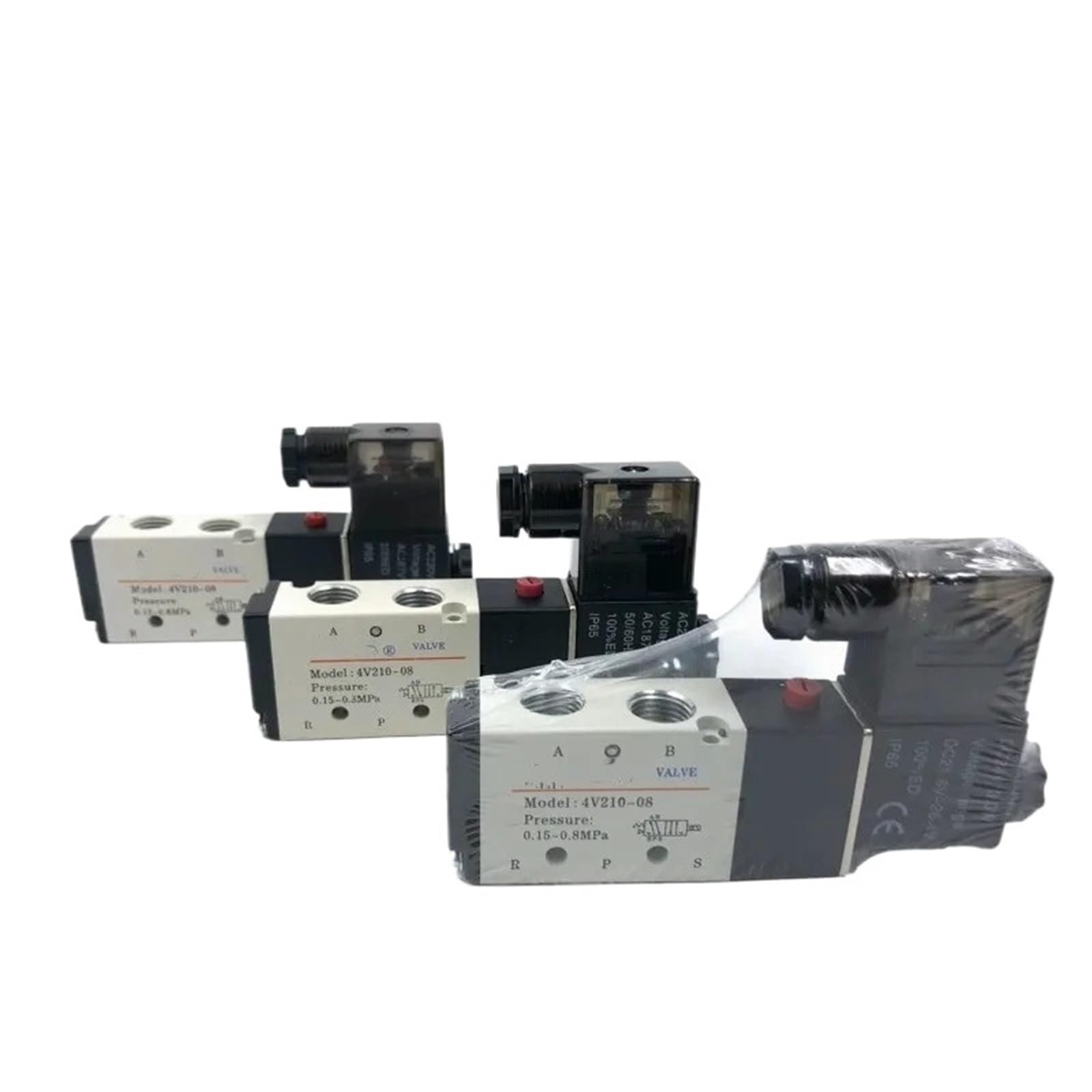 Électrovanne pneumatique 4v210-08 évite fuite air AC110V