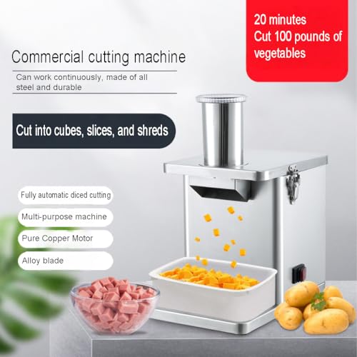 Cortadora eléctrica comercial de acero inoxidable 200W miniatura 2