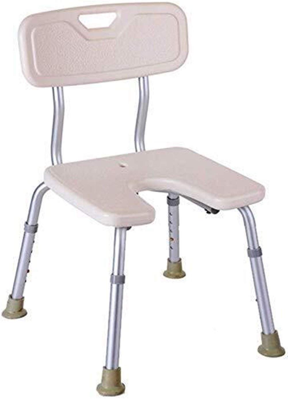 Tabouret de douche réglable pour personne âgée évitant les risques de chute