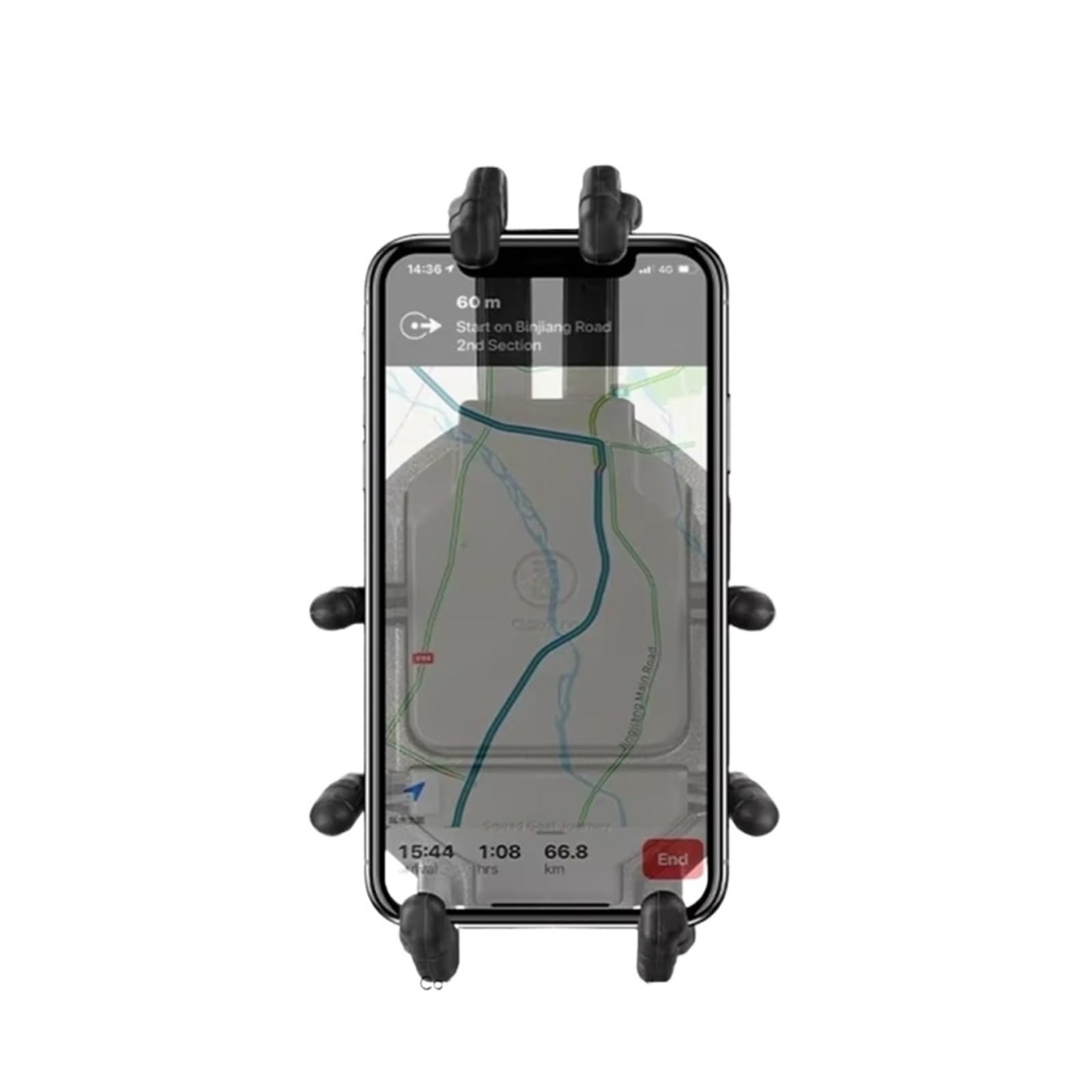 Supporto phone manubrio Per CF450SR Per Sr450 Supporto Navigazione Motociclistica Telefono Cellulare Ammortizzante